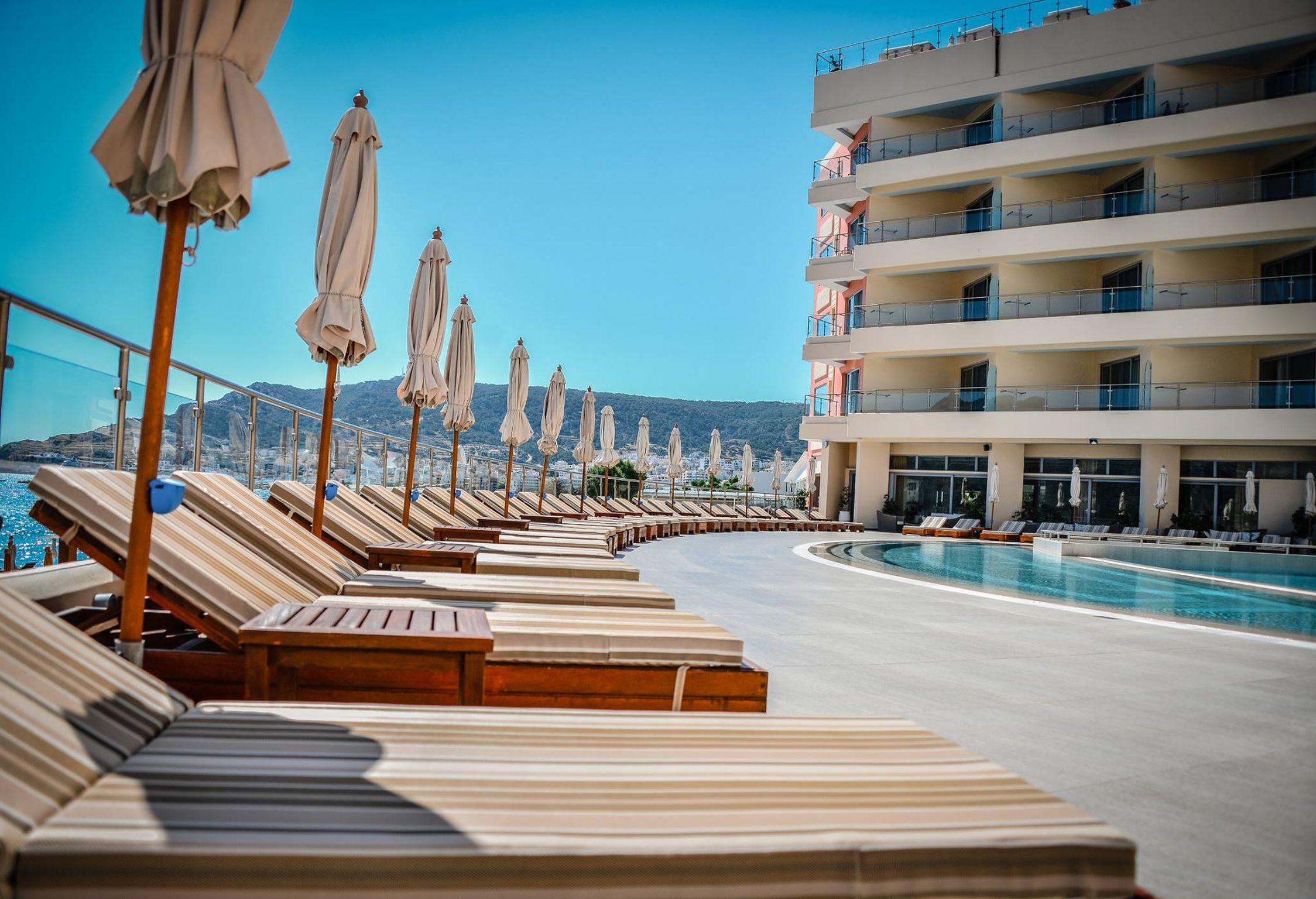 Konstantinos Palace Karpathos Esterno foto